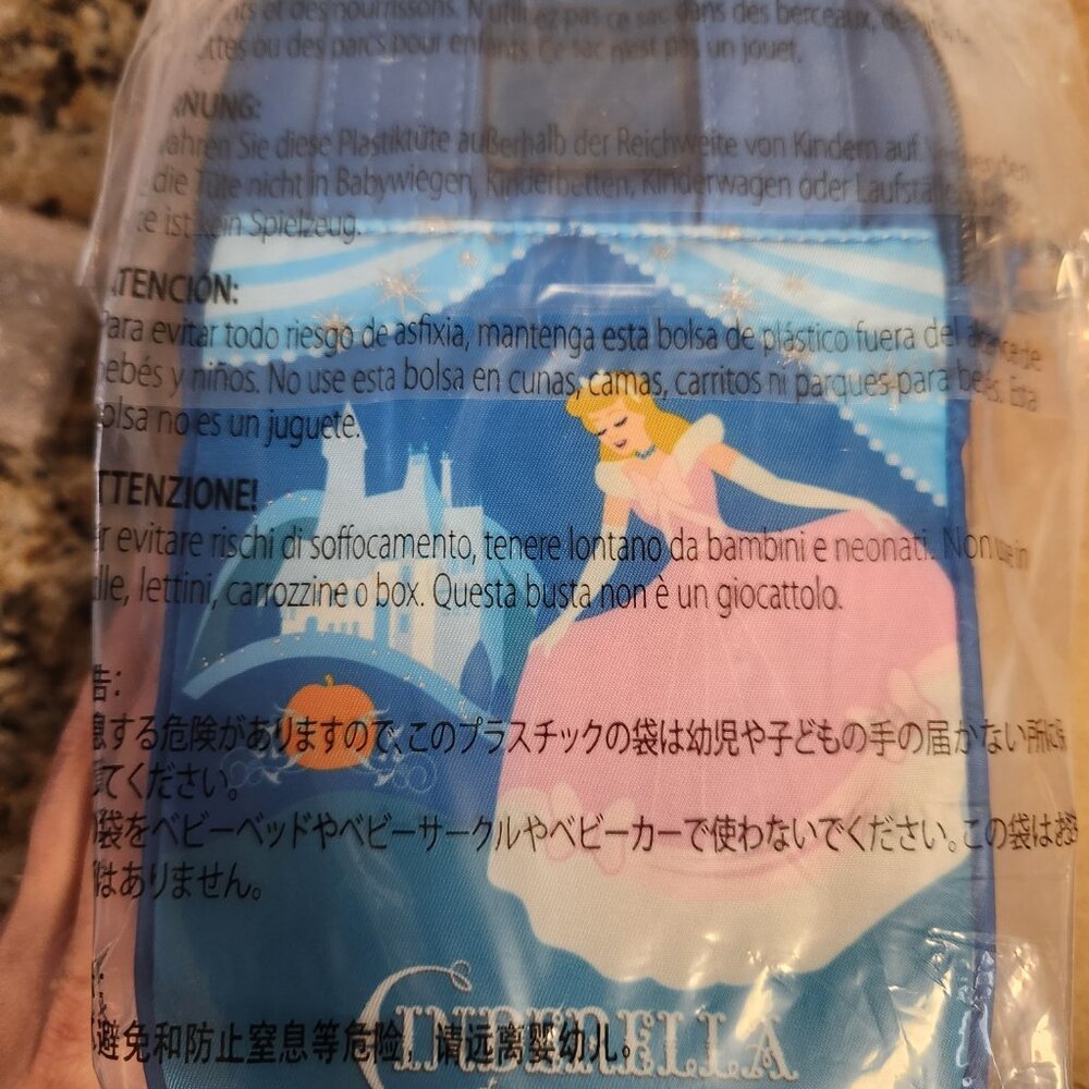 RARE Club 33 Disney Cinderella 75th Anniversary Lug Bag - Picture 4 of 4